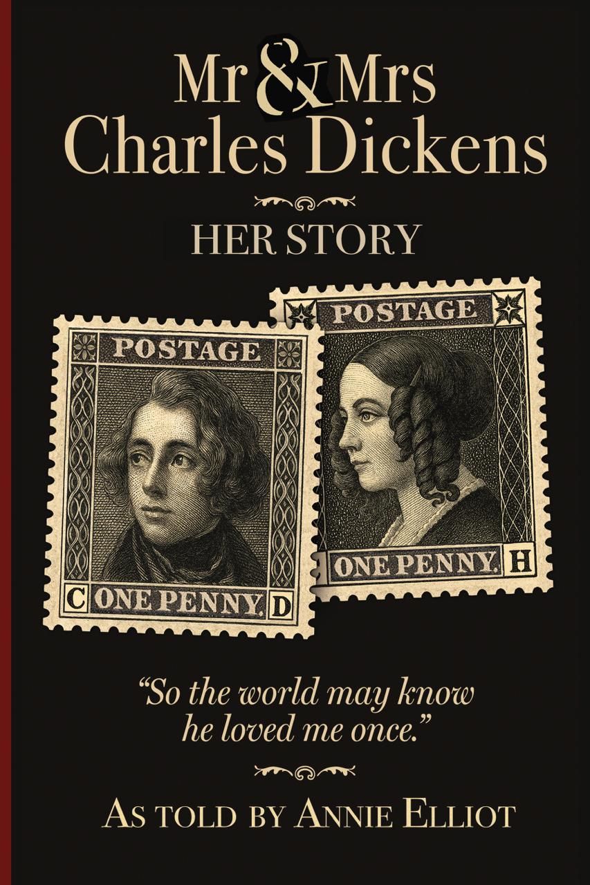Mr & Mrs Charles Dickens book cover