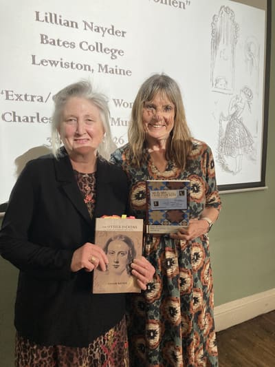 Annie Elliot with Lillian Nayder
